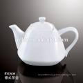 2016 Hotel & Restaurant ceramic Coffee Pot, Buffet Crockery Pot For Cafe, Durable Porcelain Tea Pot